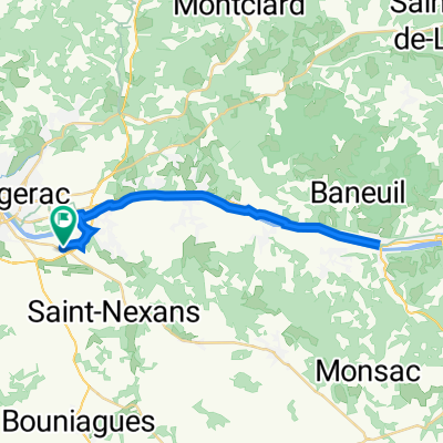 De Rue Jacques Tourneur 11, Bergerac a Rue Jacques Tourneur 11, Bergerac