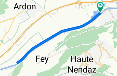 Route in der Bikemap App öffnen