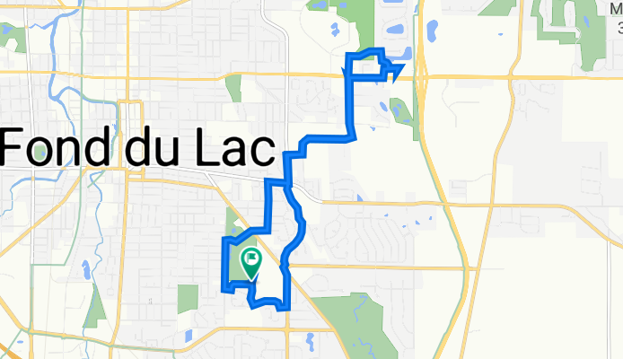 105 Wakawn Ave, Fond du Lac to 105 Wakawn Ave, Fond du Lac