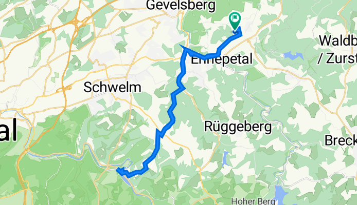 Dr.-Siekermann-Weg 44, Ennepetal nach Dr.-Siekermann-Weg 39, Ennepetal