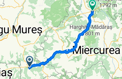 Route in der Bikemap App öffnen