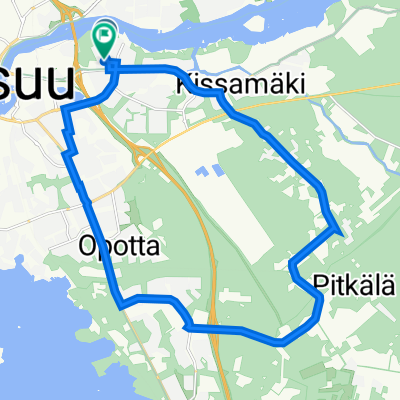 Karsikonkatu 8, Joensuu to Karsikonkatu 4, Joensuu