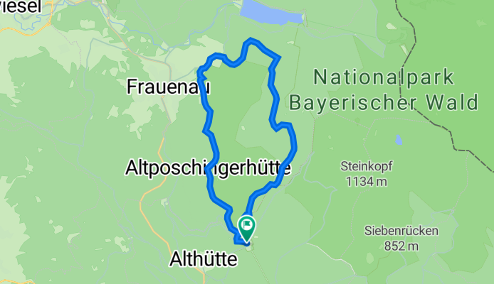 Klingenbrunn Bahnhof, Spiegelau nach Klingenbrunn Bahnhof, Spiegelau