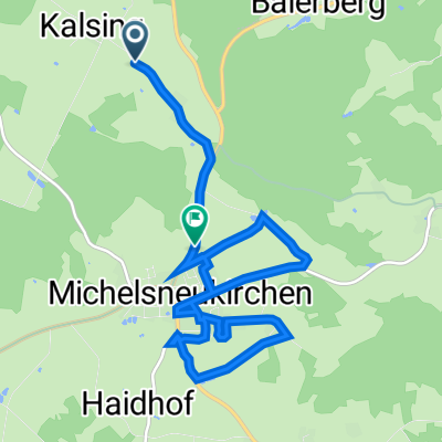 Ruhige Route