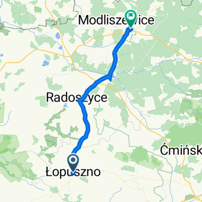 Kielecka, Łopuszno do Strażacka 14, Końskie