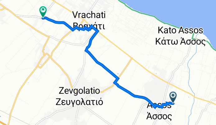 Πηγάσου, Άσσος to Μπολάτι