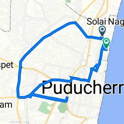 Vanniyar Street 3, Puducherry to Puducherry