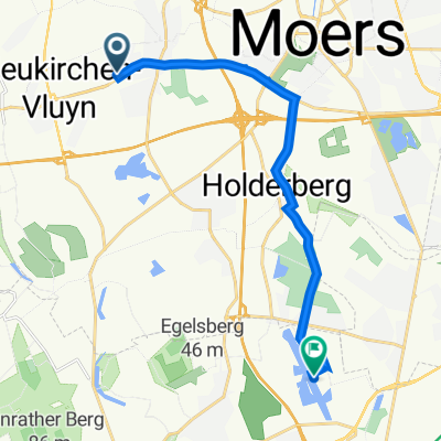 Vietenstraße 4, Neukirchen-Vluyn nach Grillplatz, Krefeld