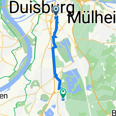 Otto-Keller-Straße 17, Duisburg nach Rotdornstraße 84, Duisburg