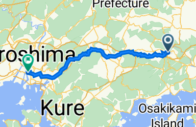 Route in der Bikemap App öffnen