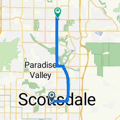 6811 E Main St, Scottsdale to 7202 E Cactus Rd, Scottsdale