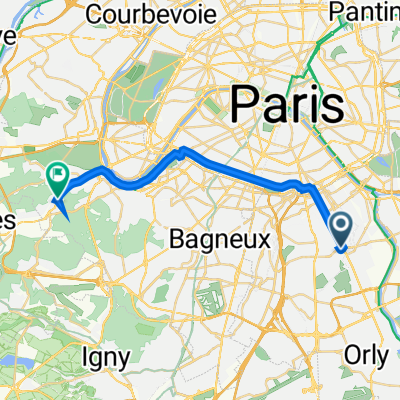 10 Rue des Flandres, Vitry-sur-Seine à 6 Rue de la Fontaine Henri IV, Chaville