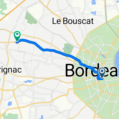 3 Rue de l’Hôtel de Ville, Bordeaux à 61 Rue de Marly, Mérignac