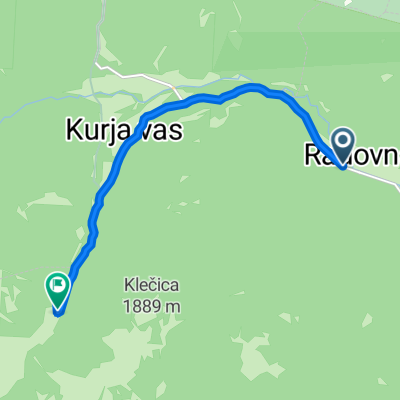 Regionalna Cesta 907, Zgornje Gorje nach Radovna 19, Zgornje Gorje