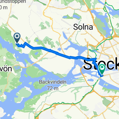 Björnsonsgatan 243, Bromma à Hornsbruksgatan 17, Stockholm