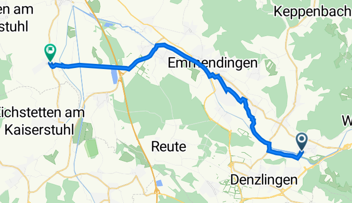 Schwarzwaldstraße 91, Waldkirch nach Bühlstraße 2–6, Bahlingen am Kaiserstuhl