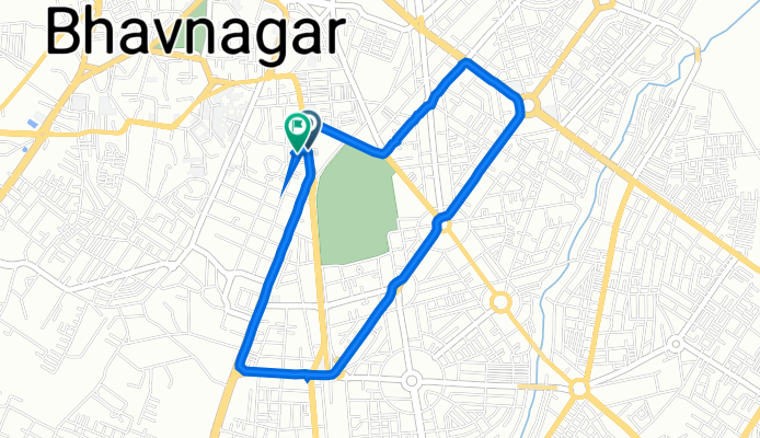 Waghawadi Road, Bhavnagar to Bhavnagar