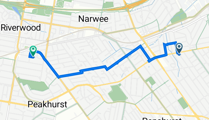 263–275 Carrington Ave, Hurstville to 7 Napper Ave, Riverwood