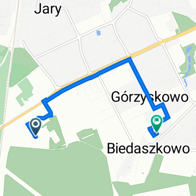 Bydgoszcz do Ks Ignacego Skorupki 92A, Bydgoszcz