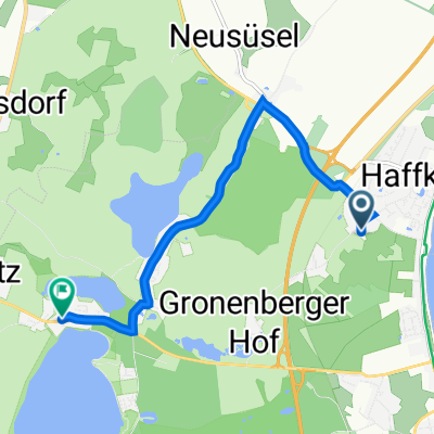 Lütt Brook 2, Scharbeutz nach Alte Dorfstraße 5, Scharbeutz