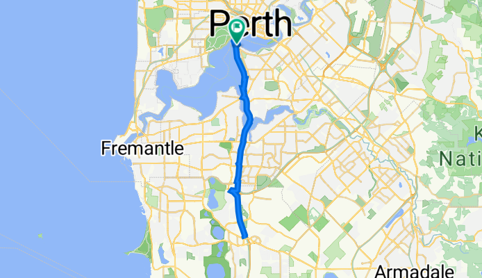 41 Mill Point Rd, South Perth to 1 Stirling St, South Perth