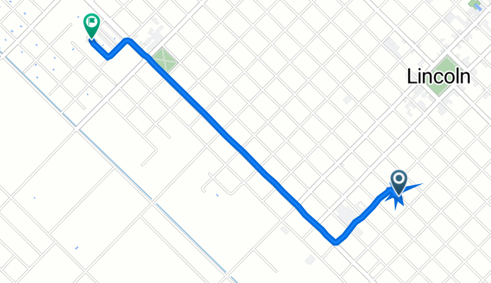 De Huergo 241, Lincoln a Lincoln