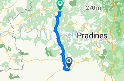 Route in der Bikemap App öffnen