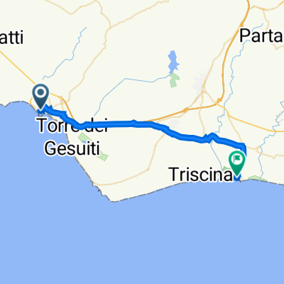 Via Michelangelo Buonarroti 6, Mazara del Vallo nach Castelvetrano