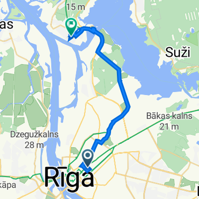 Ģertrūdes iela 20, Rīga to Emmas iela 9, Rīga