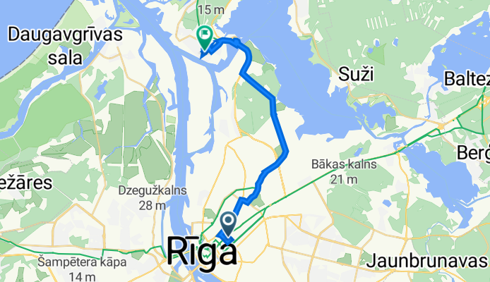 Ģertrūdes iela 20, Rīga to Emmas iela 9, Rīga