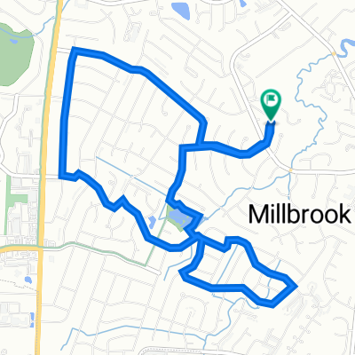 5621 Beaver Creek Ln, Wilmington to 5617 Beaver Creek Ln, Wilmington