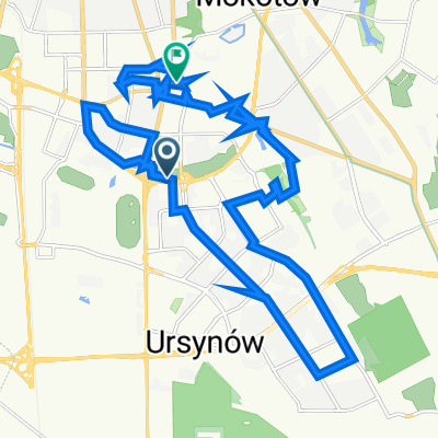 Dolina Służewiecka, Warszawa do Bukowińska 92, Warszawa