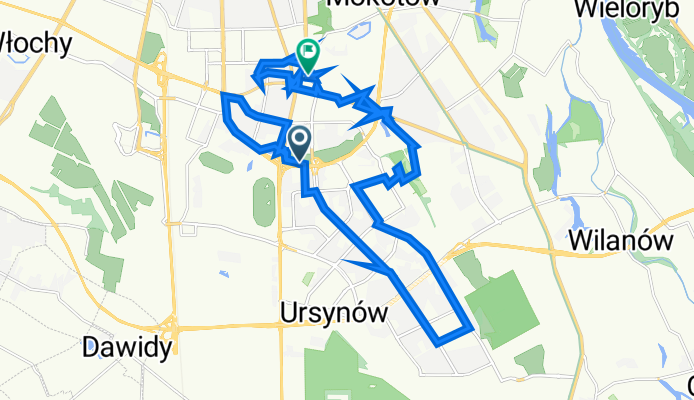 Dolina Służewiecka, Warszawa do Bukowińska 92, Warszawa