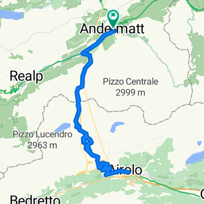 St Gothard Pass - Andermatt - Aiolo