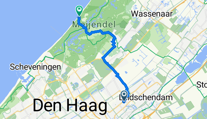 Tulpentuin 333, Voorburg naar Zuidwestelijk deel der gemeente, Wassenaar