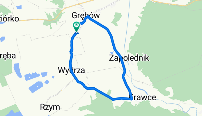Szlachecka 88, Grębów do Grębów 326, Grębów