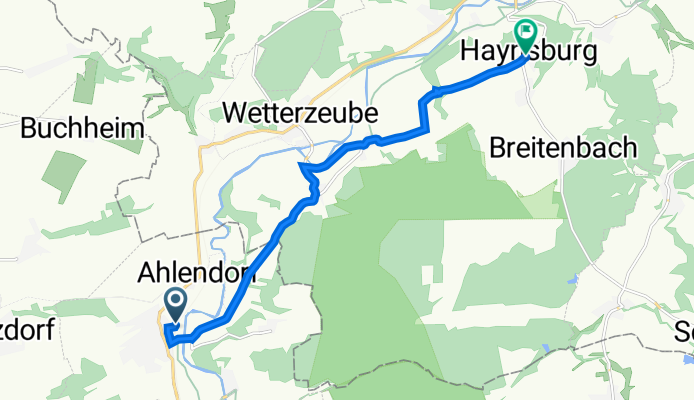 Floßstraße 7, Crossen an der Elster nach Hauptstraße 13, Wetterzeube