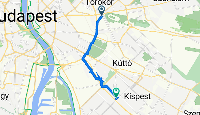 Pongrácz út 1, Budapest - Rákóczi utca 167, Budapest