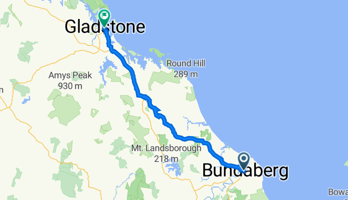 9 Hinkler Ave, Bundaberg North nach 31 Goondoon St, Gladstone Central