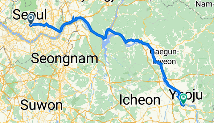 Stage 1 Metro Hotel to Yeoju