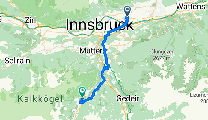 Gartenweg 24, Rum nach Landesstraße 1, Telfes im Stubai