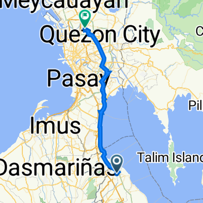 Biñan to Quezon City
