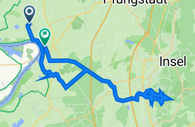 Route in der Bikemap App öffnen