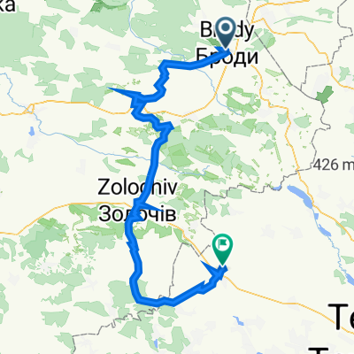 Броди - Золочів - Зборів