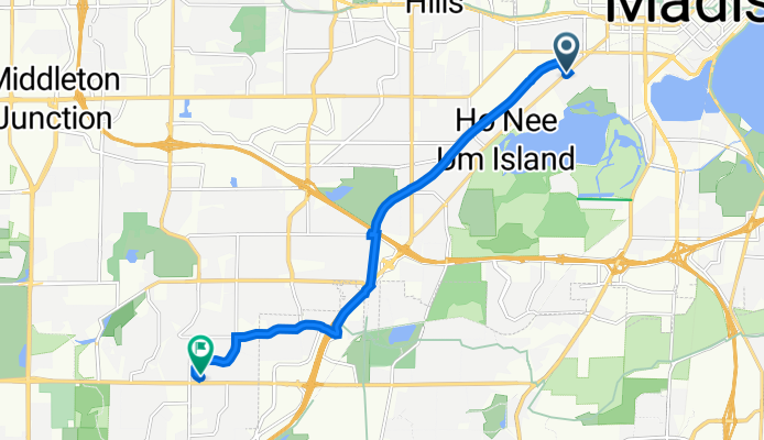 Monroe Street 1911, Madison to Maple Valley Drive 3125, Madison