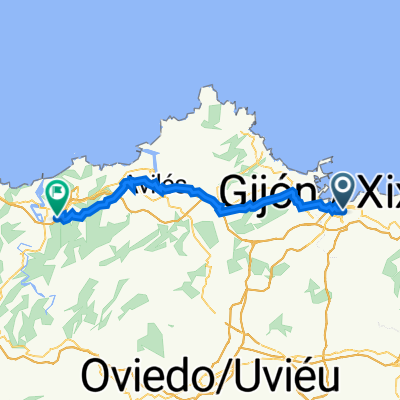day 10 Gijón to Calle de La Villa Romana 42, Ponte