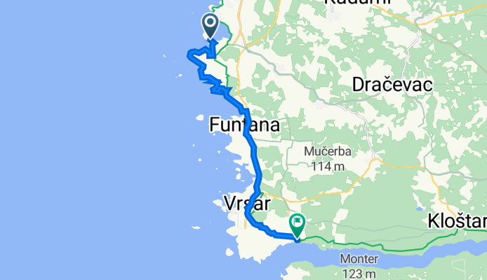 Parentium Limski ob obali