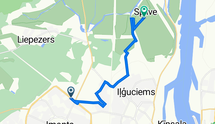 От Rigondas gatve 10, Rīga до Ceļš bez nosaukuma, Rīga