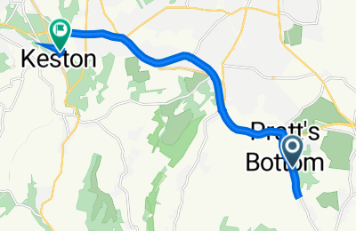 Route in der Bikemap App öffnen