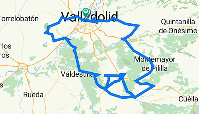 De Avenida de Miguel Ángel Blanco 2, Valladolid a Avenida de Miguel Ángel Blanco 35, Valladolid